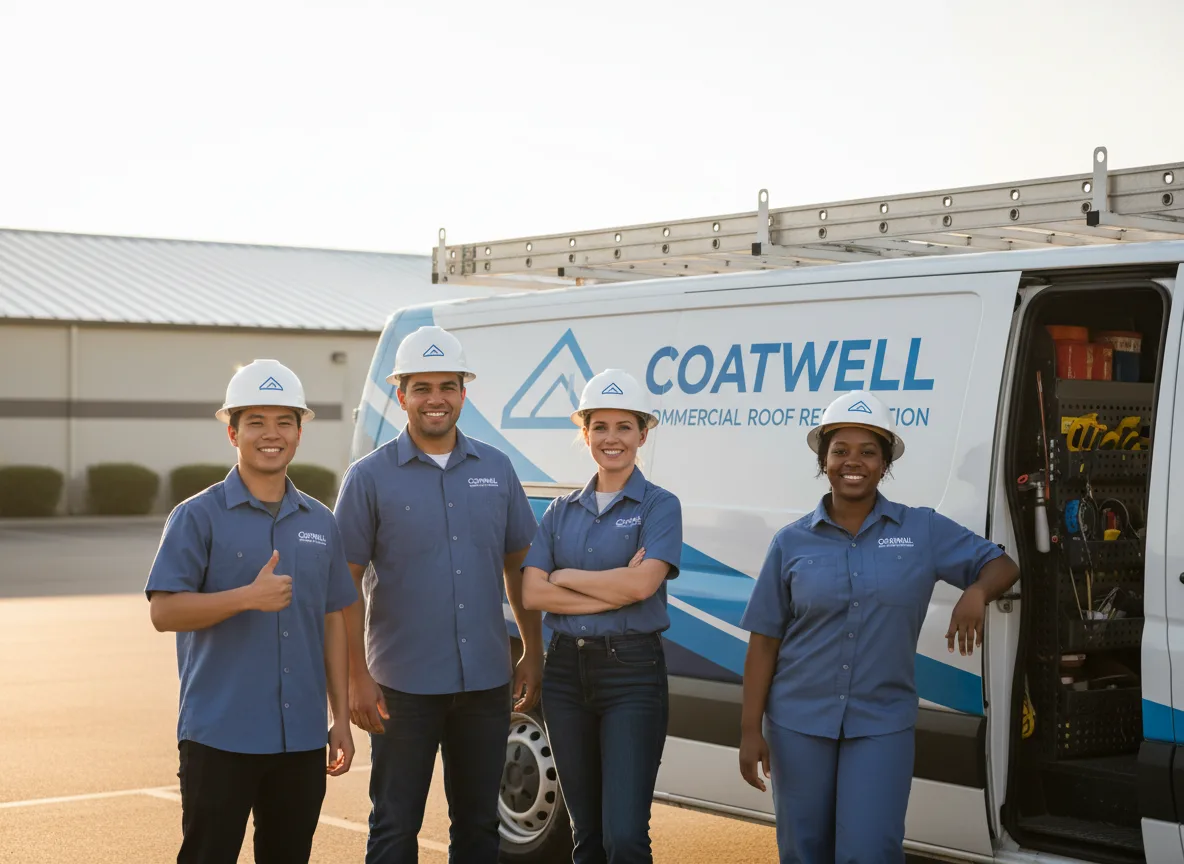 Commercial roof coating company in Hickory Flat, MS
